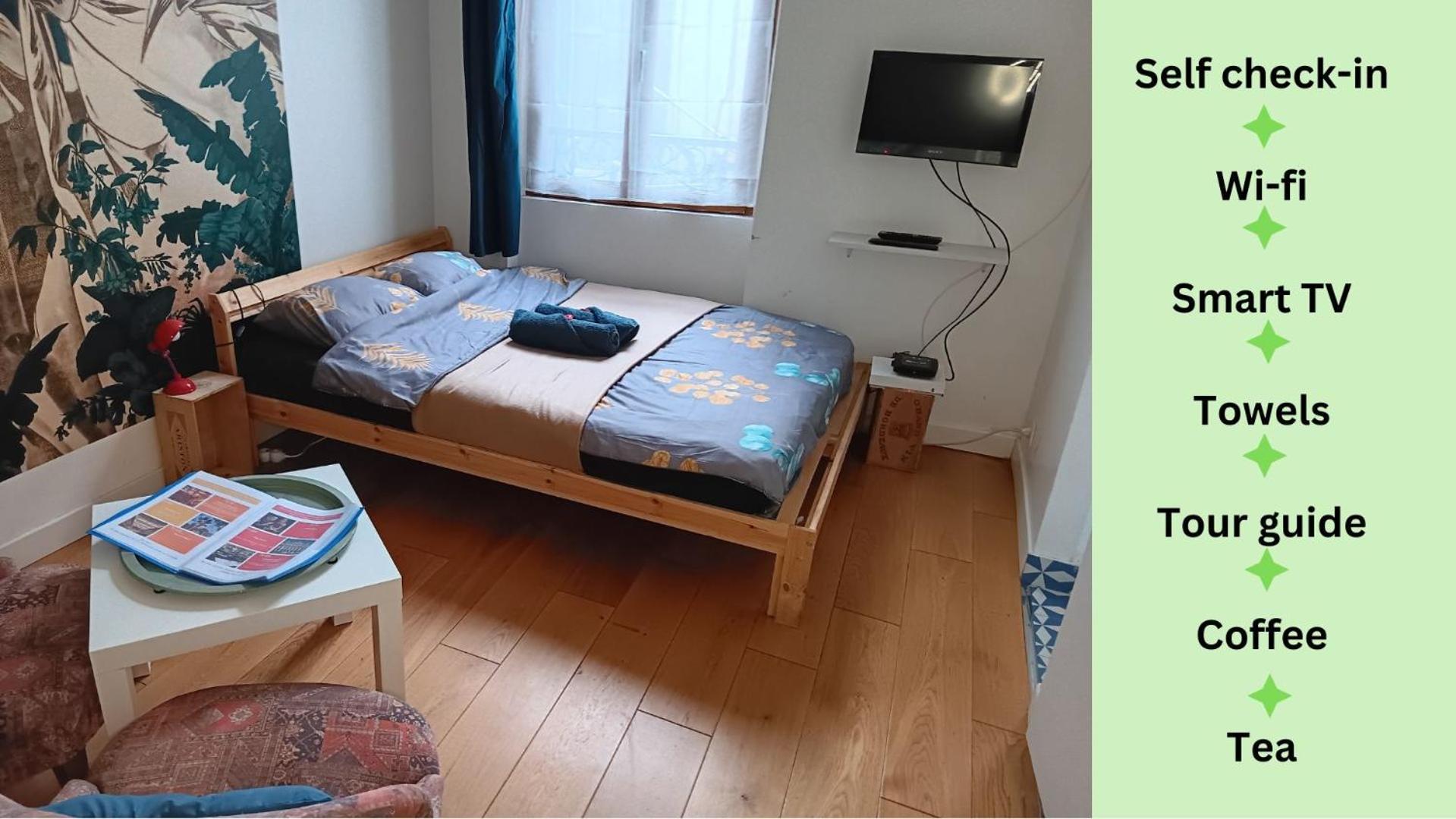 Le Chic Audonien - Cozy Nest Before Gates Of Paris - Access From Cdg & Orly Airports - Wi-Fi - Smart Tv Appartement Saint-Ouen  Buitenkant foto